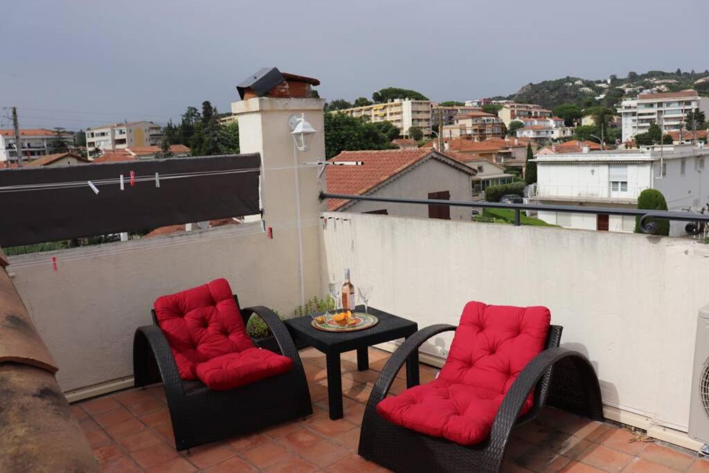 칸느 Superbe Maison Avec Toiture Terrasse A 5Min Mer 아파트 외부 사진