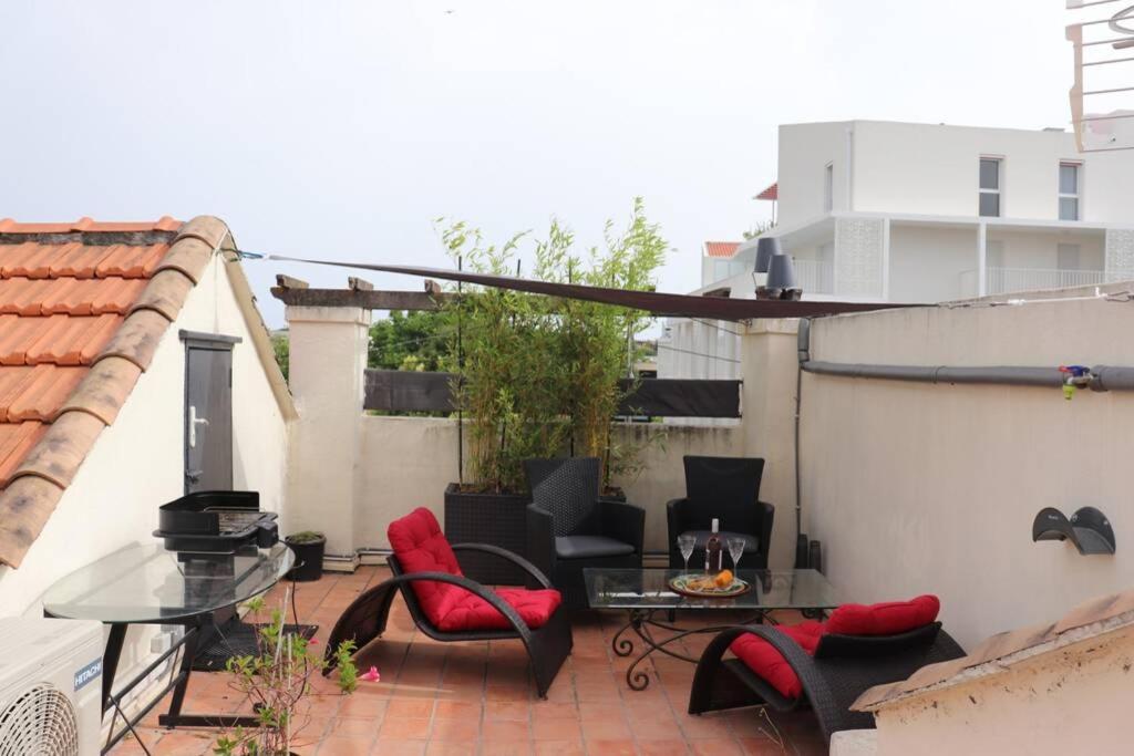 칸느 Superbe Maison Avec Toiture Terrasse A 5Min Mer 아파트 외부 사진